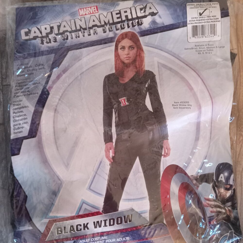 EUC Black Widow costume Adult Size XS